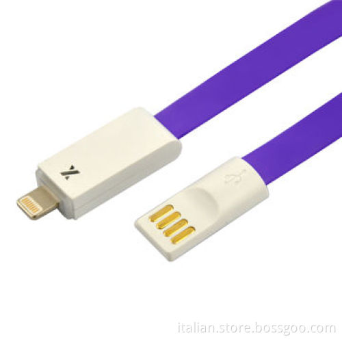 High-end LED Light 8pin Charging and Sync Data USB Cable for iPhone 5/5S/5C